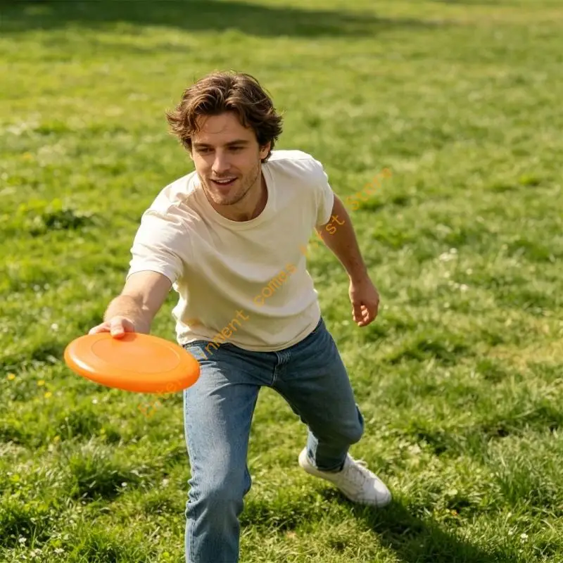 Professional Plastic Flying Discs Outdoor Beach Competitive Saucer Throwing Disc for Outdoor Sport Equipment 55KD