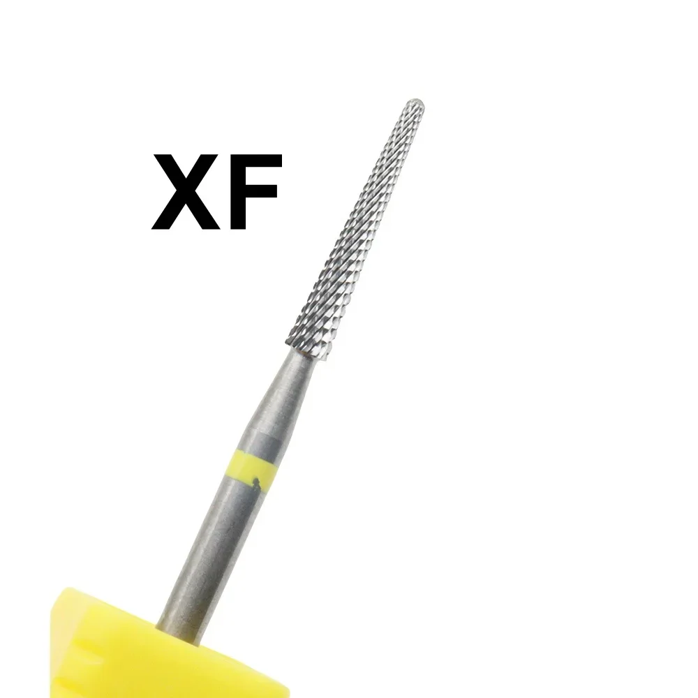 Brandneue Wolframstahl-Nagelbohrer, Pediküre-Hartmetallfräser für Nagelfeilen, Maniküre-Fräser, Nagelkunst-Werkzeug