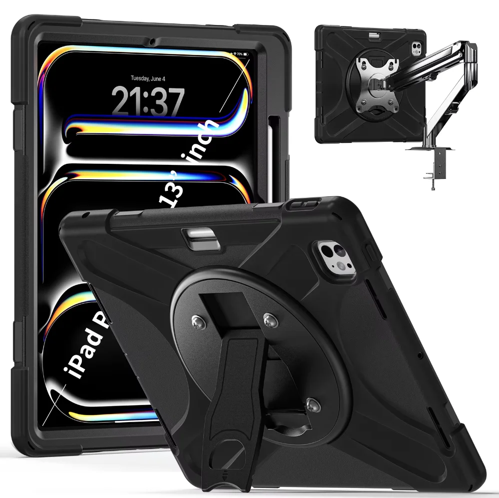 

﻿ Противоударный чехол с подставкой для iPad 11 2025 Pro 11 A16 Pro 13 2024 Air 6th 13 дюймов Pro 12.9 Air 13