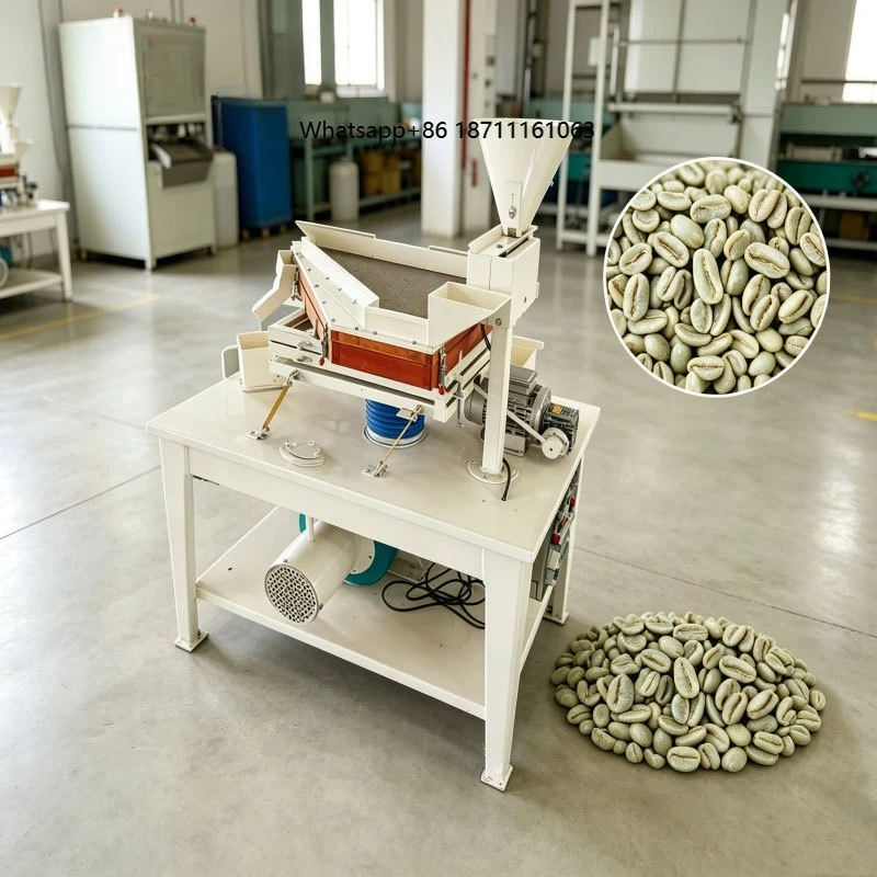 Advanced Specific Gravity Grain Stone Removing Separator Suction Coffee Bean Destoner for Seed Processing Factory