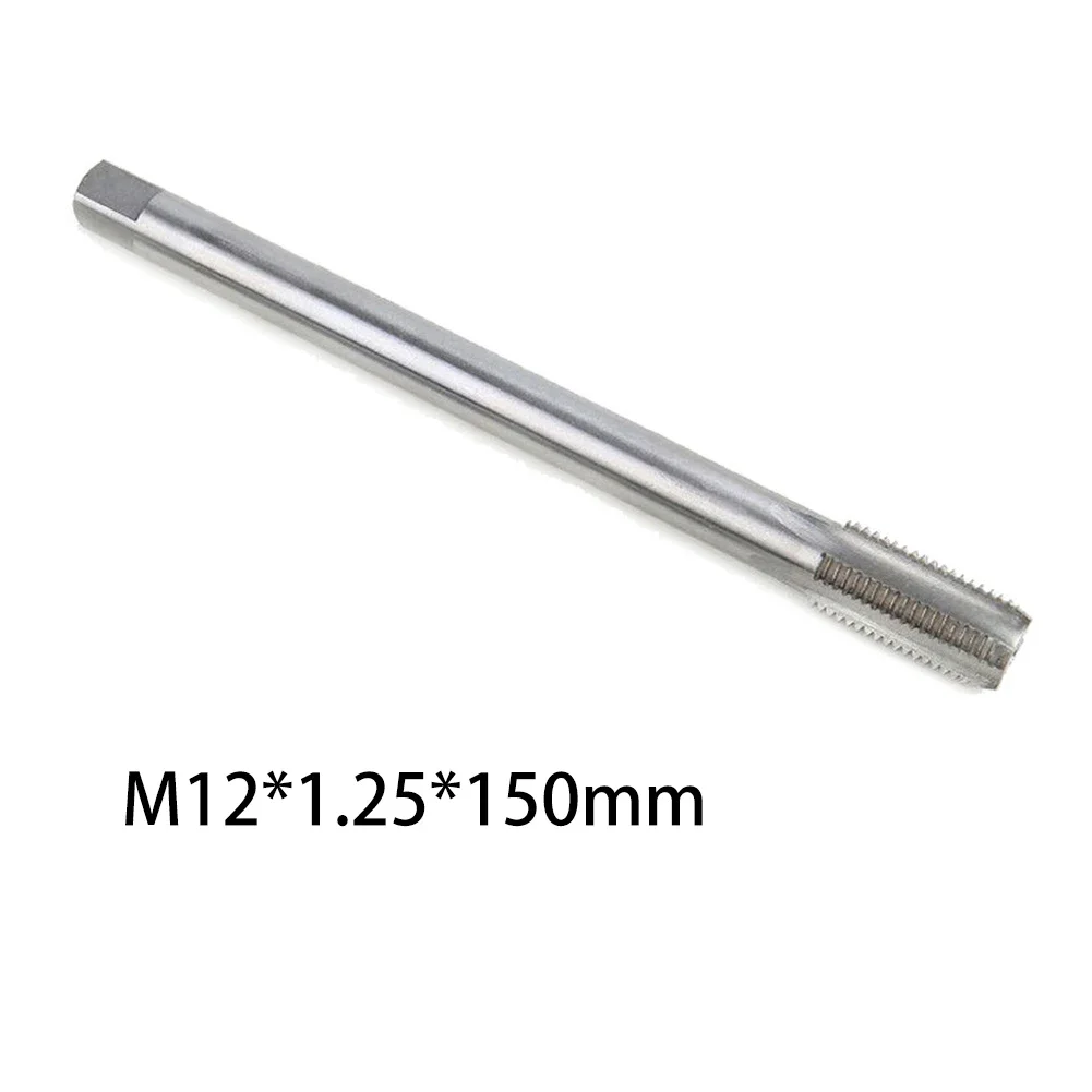 12mm x 1.25mm x 150mm HSS Right Hand Tap Designed to Meet DIN 371 Standards for Accuracy and Repeatability in Production