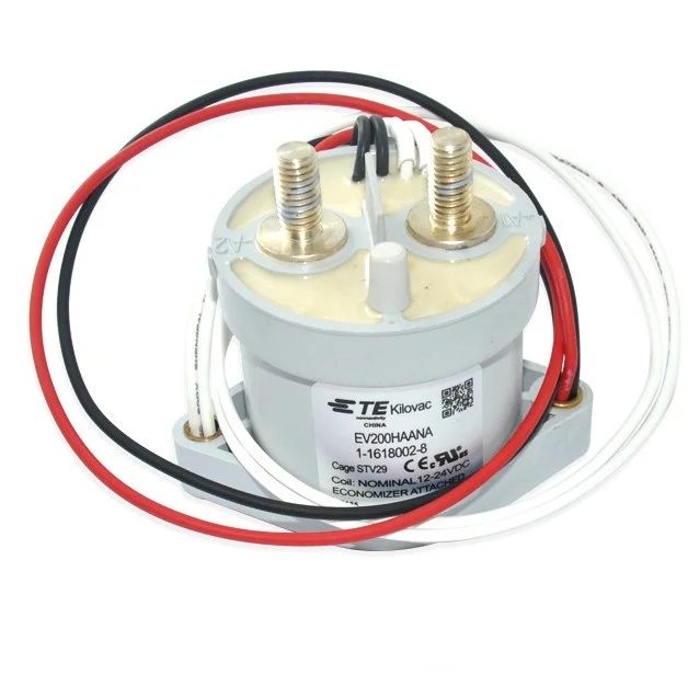 

TE RELAY EV200HAANA 1-1618002-8 Coil voltage 12V-24VDC Withstand voltage 900V500A Four-line Original and genuine