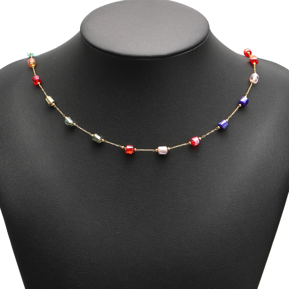 1 Meter Stainless Steel Stone Pearl Chains Gold Bead Chains for DIY Exquisite Jewelry Bracelet Making Necklace Earrings Material image 6