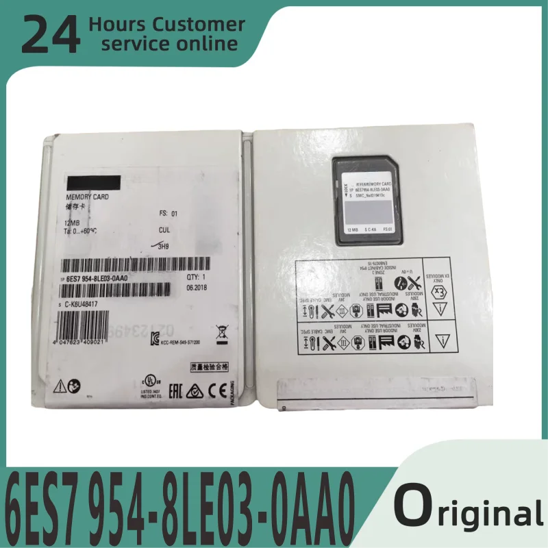 

Brand new original memory card module 6ES7 954-8LE03-0AA0