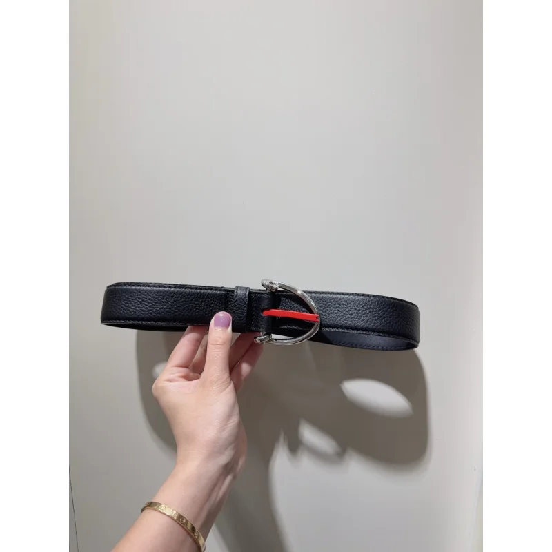 high-quality-grained-cowhide-leather-belt-30mm-in-black-leisure-daily-waist-strap-silver-buckle