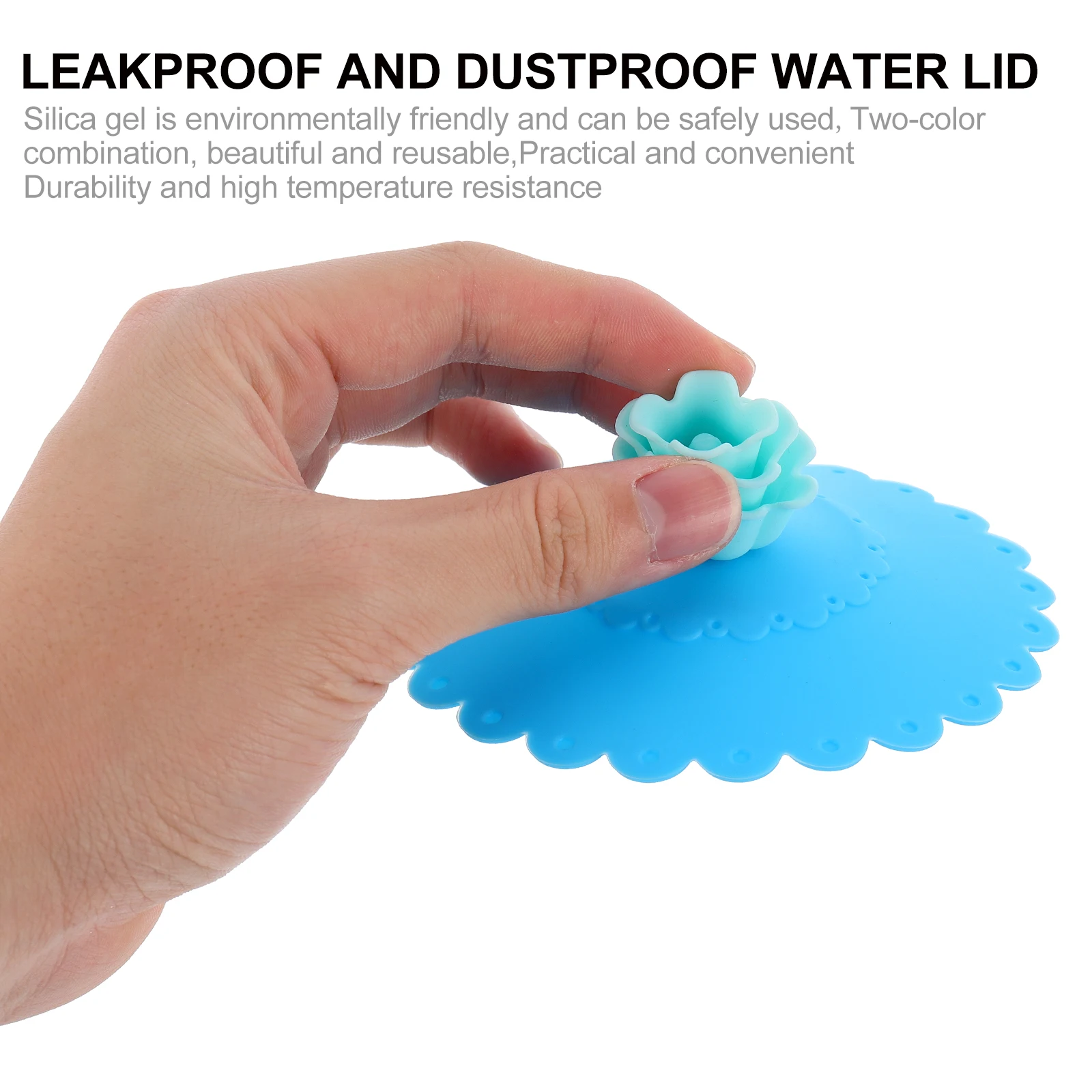 

4Pcs Silicone Leakproof Mug Lid Creative Fruit Design Dustproof Cup Cover Home Office Use Reusable Home Cup Cover