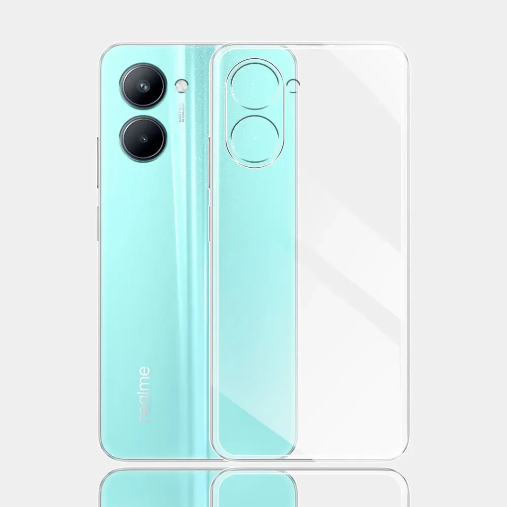 For Realme C33 2023 Clear Case Silicon Soft Cover For Realme C33 Phone Case For RealmeC33 2023 Clear Ultra Thin Bumper Coque