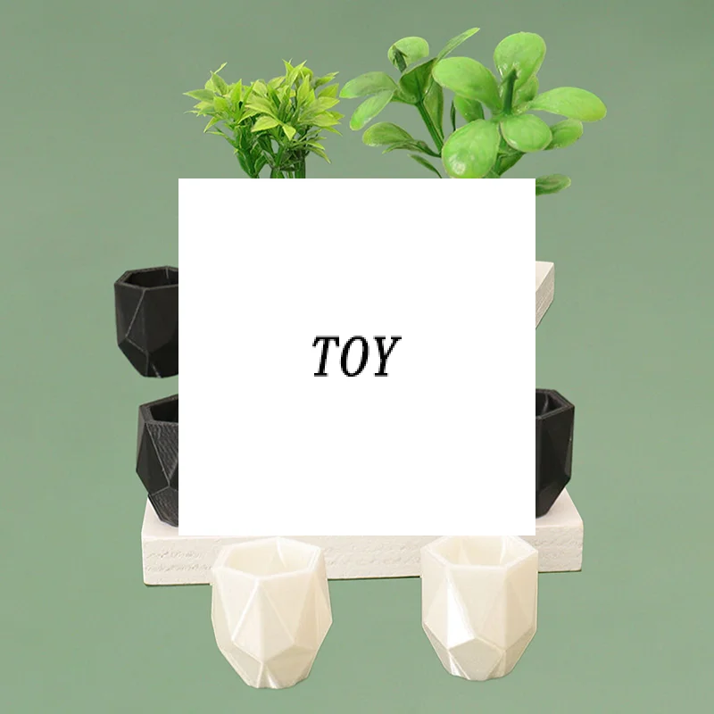 

1/12 Dollhouse Mini Flower Pot Model Dollhouse Living Room Decoration Toy Dolls House Scene Decor Accessories Pretend Play Toy