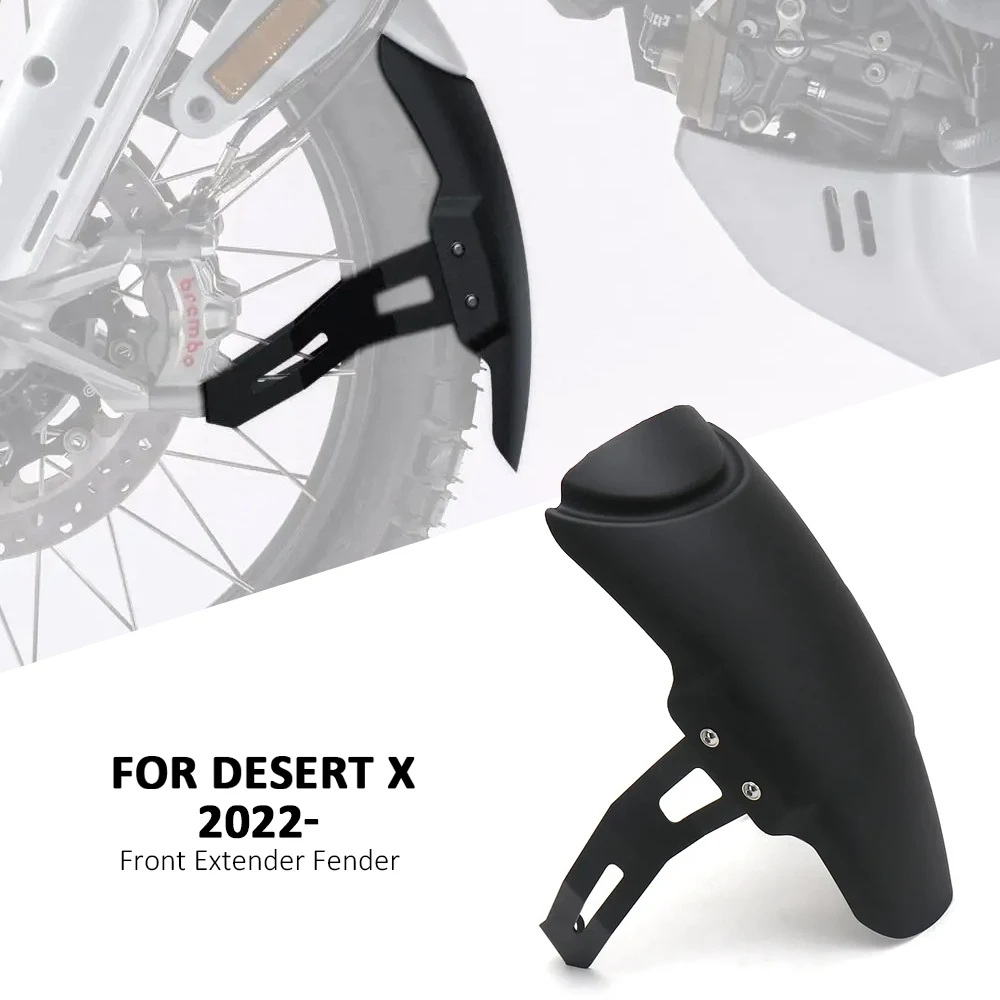 

Motorcycle Front Fender Extender Mudguard Extension Splash Guard Plastics For Ducati DesertX DESERT X Desert X 2022 2023