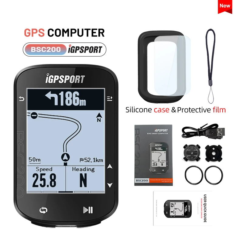 IGPSPORT BSC200 Bicycle Computer Outdoor Riding Odometer Speed Sensor BSC 200 Bike Smart Speedometer Ant+ Gps For Traval