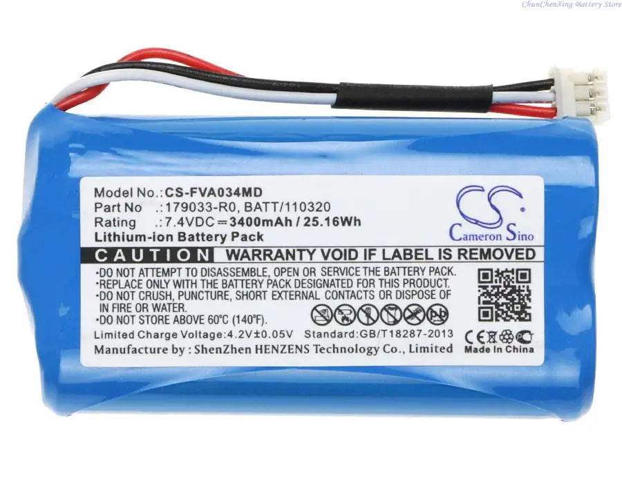 7.4V Medical Battery MB1790 for Fresenius