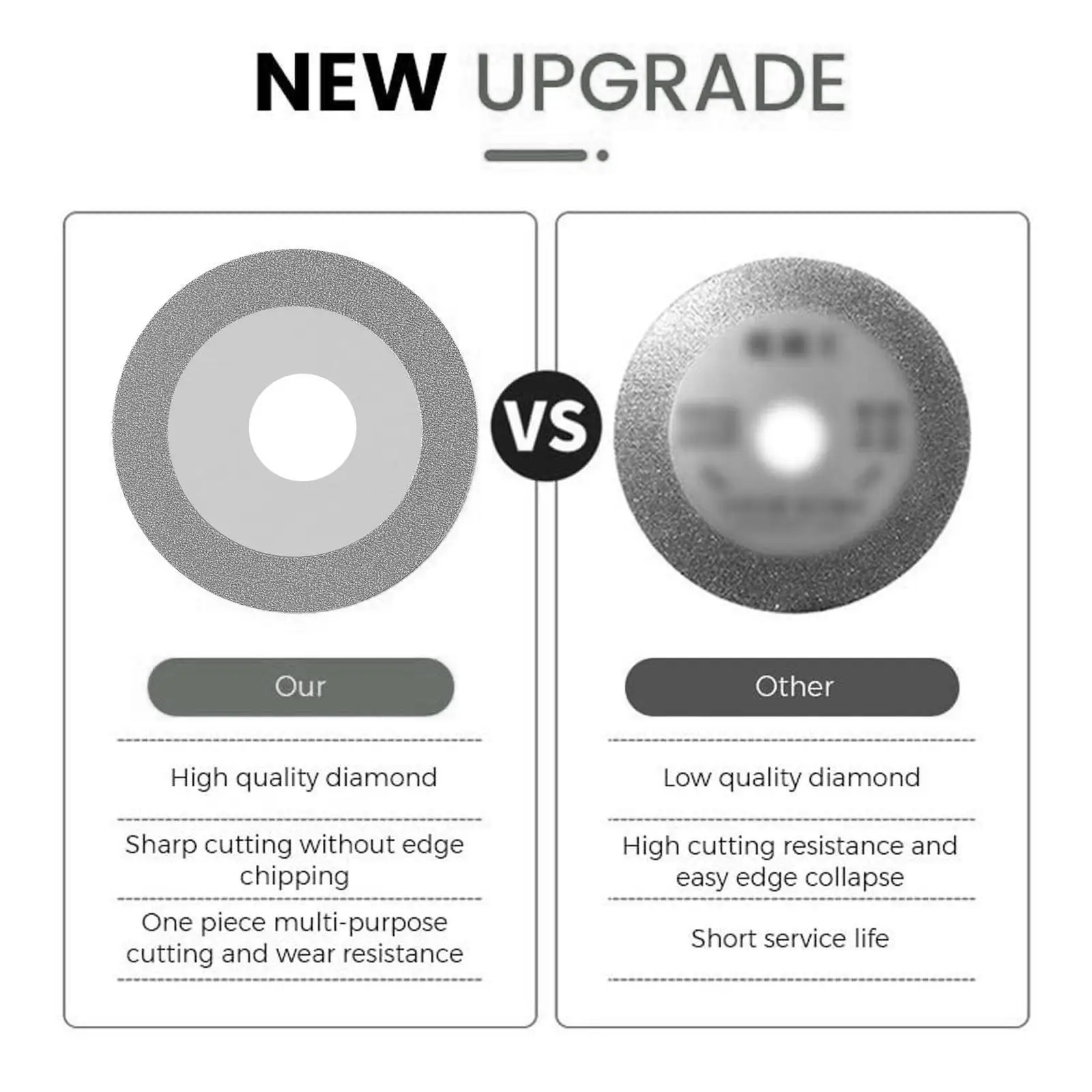 Os discos de corte do vidro Ultra-fino, diamante viram a roda, polimento cerâmico do mármore, 4 ", 100mm, 1 PC