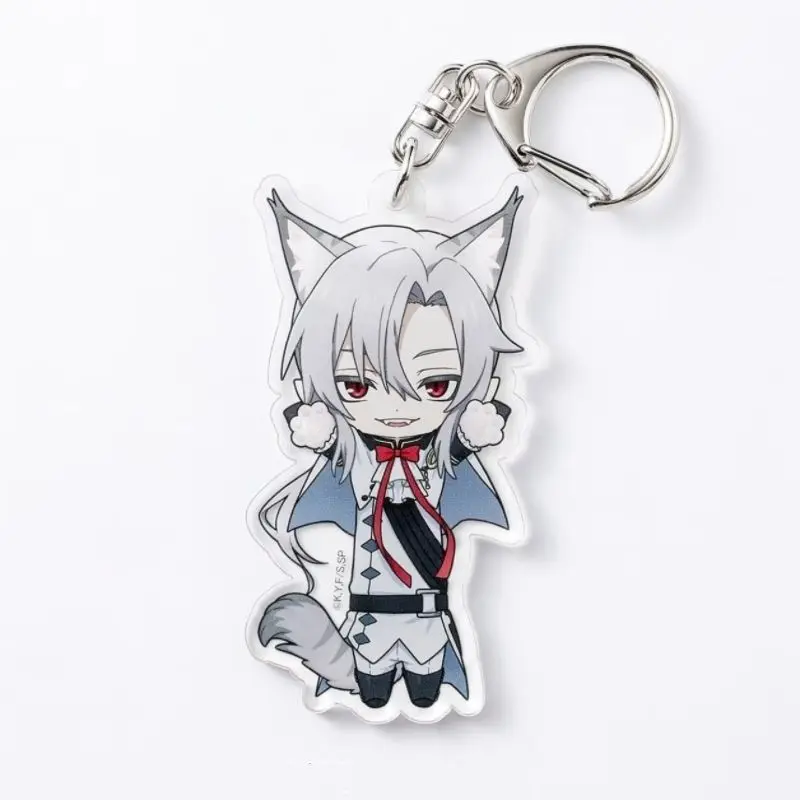 Seraph of The End Anime KeyChain ‌Shinoa Hīragi Mikaela Hyakuya Men Key Chain for Women Cartoon Cosplay Acrylic Keyring Pendant