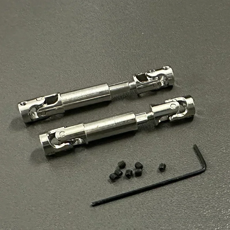 

Metal Upgrade Front & Rear Drive Shaft CVD Transmission Shaft For FMS FCX24 1/24 RC Car Upgrade Accessories