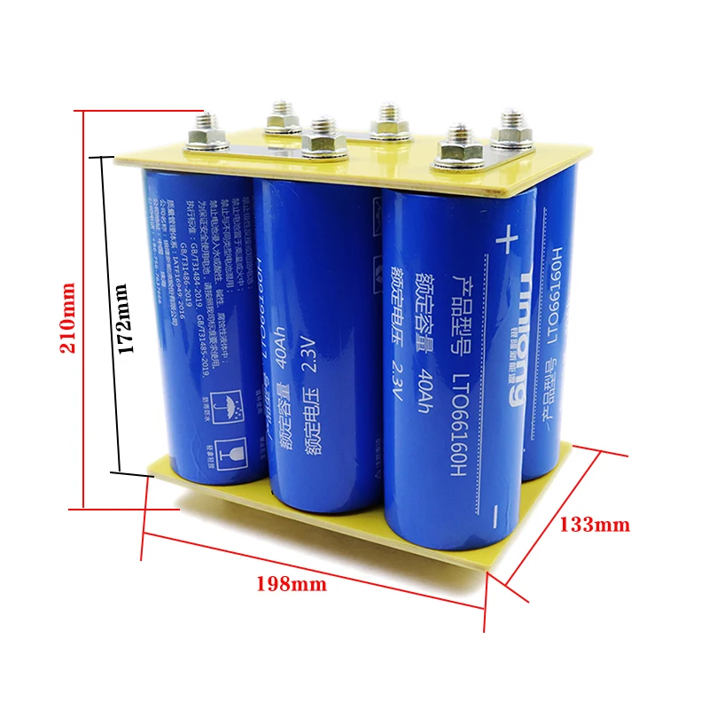 12V 35ah 40ah 45ah 66160 Lithium Titanate LTO Battery Silver Dragon 10c High Power Electric Boat RV Speaker UPS Automotive start