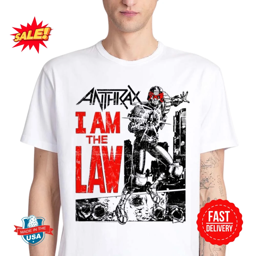 

Youdaoplaceholder0 Классическая футболка I Am The Law Robo Cop Spring 2025 — стильные короткие рукава с принтом для мужчин и женщин