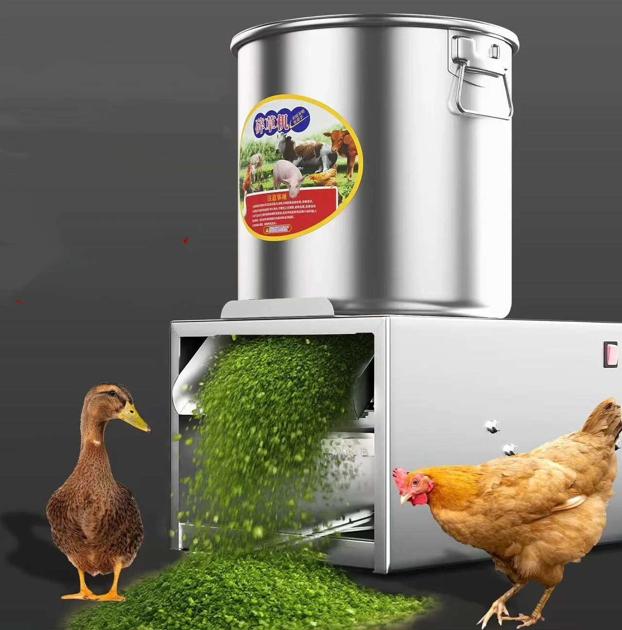 

Multifunctional Vegetable Cutter Grater Chopper Slicer Cutting Machine for Chili and Vegetable Chopping for Feed Processing