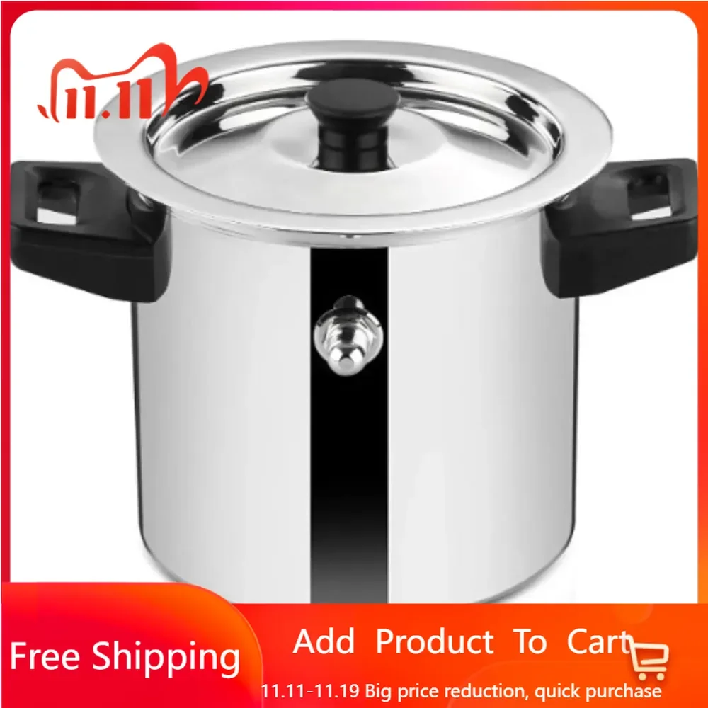 Stainless Steel Milk Boiler | Whistle Milk Pot | Double Wall Milk Cooker with Funnel