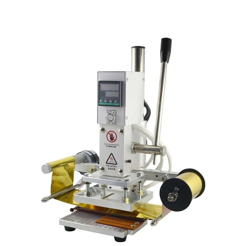 Digital Foil Stamping Machine Automatic Fee-ding Hot Press Embosser