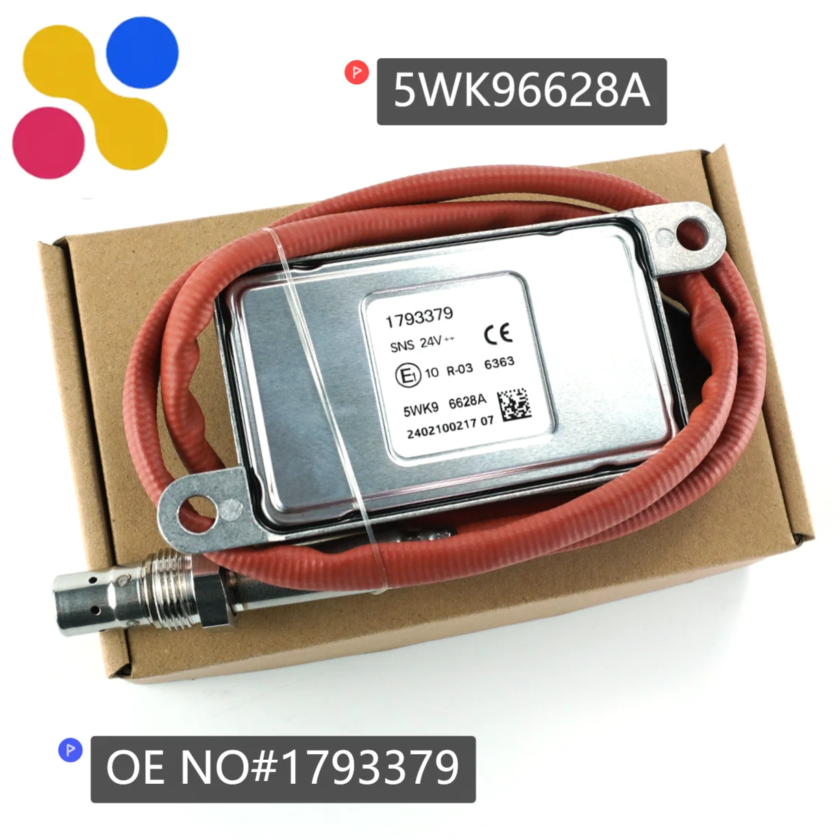 

5WK96628A 1793379 New Wholesale Nitrogen Oxygen Sensor High Stability NOx Sensor for DAF Manufacturer Direct Supply Truck Parts