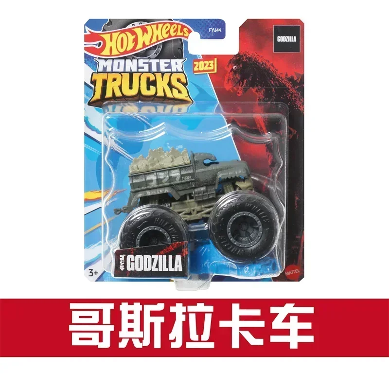 Originele Mattel Hot Wheels Monster Truck Auto Legering 2023 Batman Ontwijk Oplader Voertuig Speelgoed Voor Kinderen Party Game Jongens Collectie