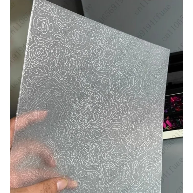 Vacuum Film Applicator Consumables Mobile Phone Vacuum Film A4 Size 3M HD Frosted Embossed Sparkling Diamond Full-Cover Film