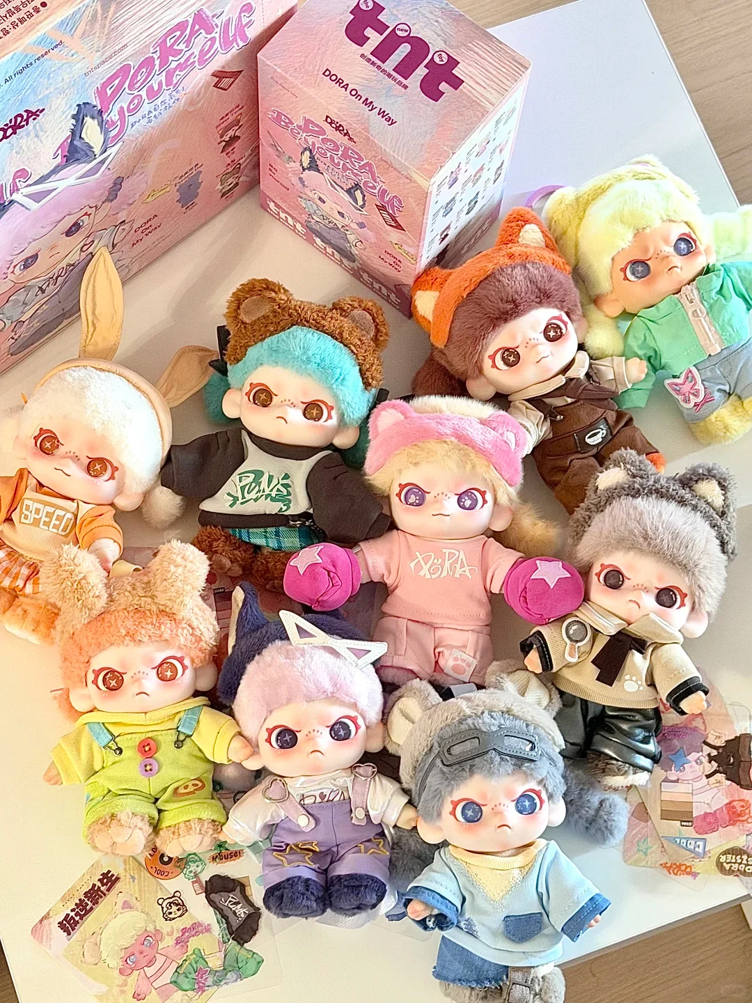 

Дора Be Yourself on My Way Series слепая коробка милая аниме-фигурка кукла Mystery Box Kawaii плюшевая виниловая сумка-сюрприз кулон подарок для девочки