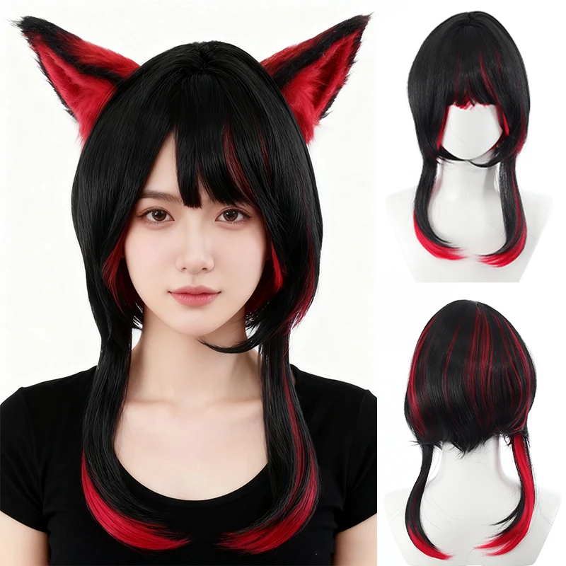 

League of Legends Золотая рыбка Клен Леди Али косплей парик имитация кожи головы сбора цвета косплей короткие волосы