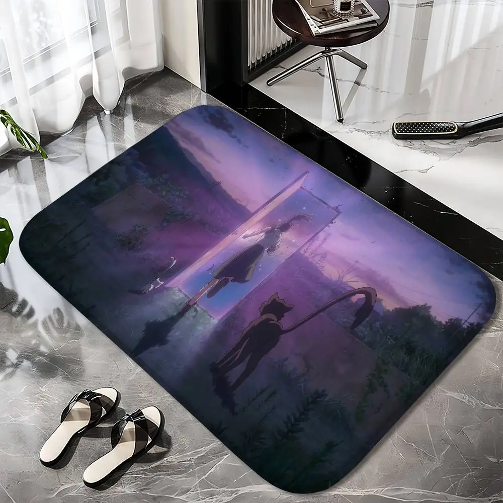 

Suzume Floor Mat Printed Large Carpets Room And Bedroom Carpets Bathroom Anti Slip Door MATS Small Carpets