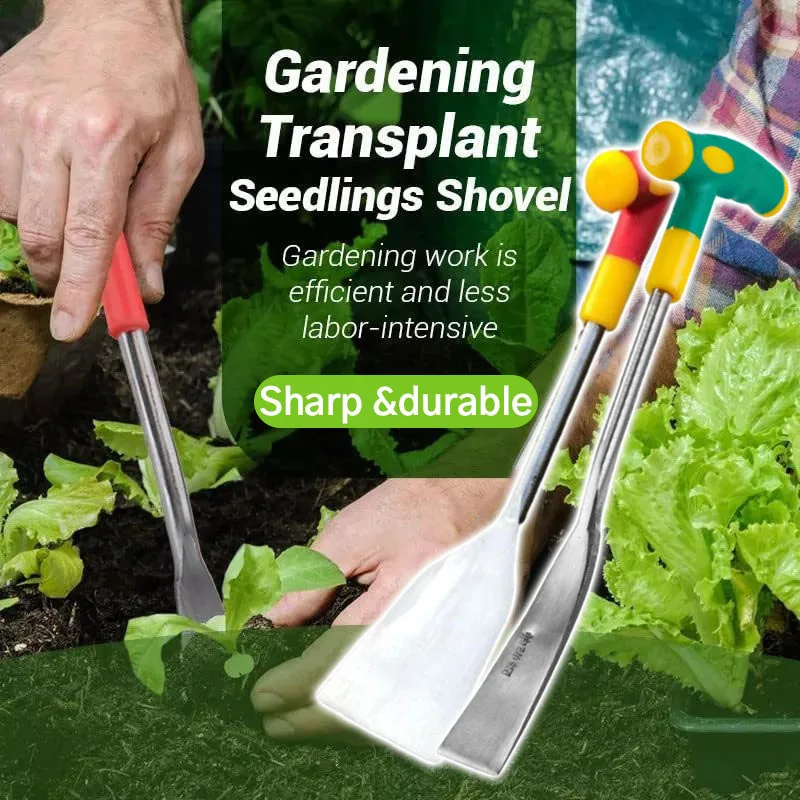 Multipurpose Agricultural weeding Garlic Shovels Rustproof Hardened Manganese Steel Onion and Wild Vegetable Shovels for garden