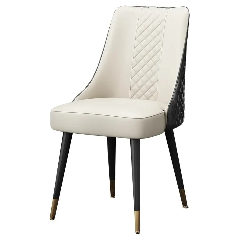 Dining Chair Modern Simple Backrest Stool Eating Home Technology Cloth Dining Table and Chair Hotel Bedroom Leisure Chair