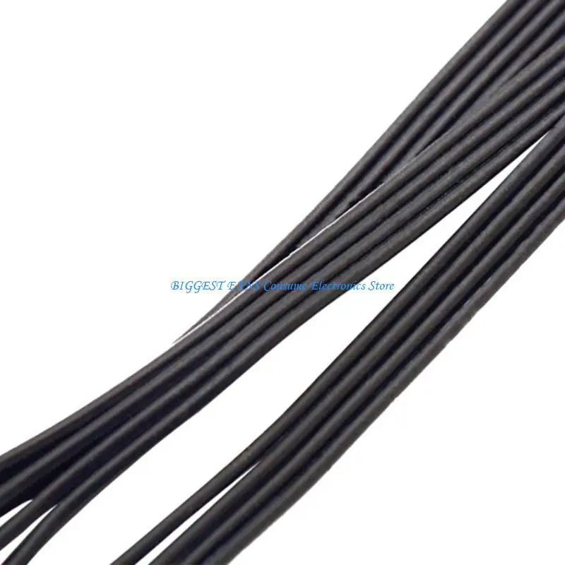 Cable flexible distribución alimentación del divisor ventilador 4pin PWMS para enfriamiento personalizable