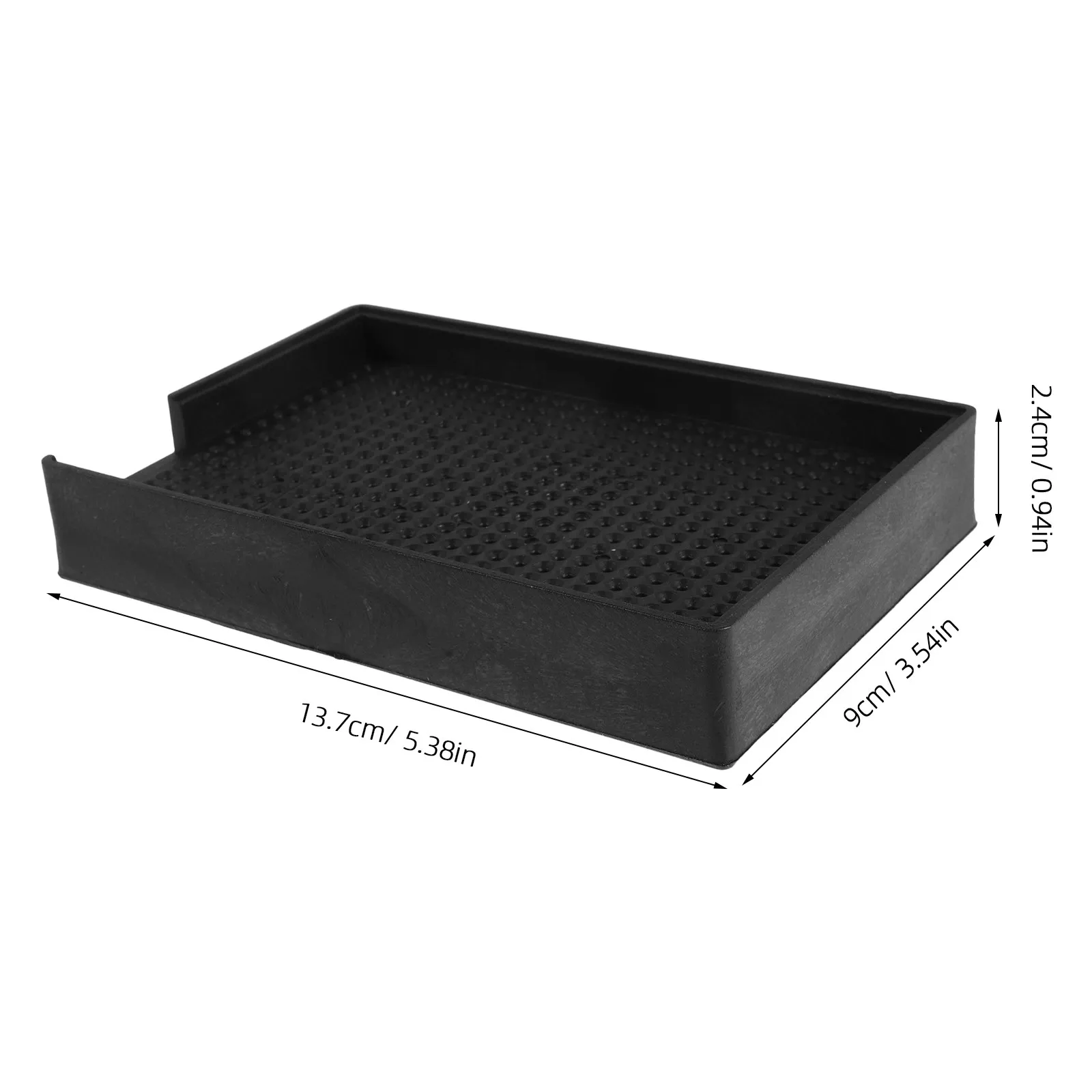 Anti Static Screw Tray Hard Plastic Hardware Organizer Box for Electronics Parts and Precision Small Screws