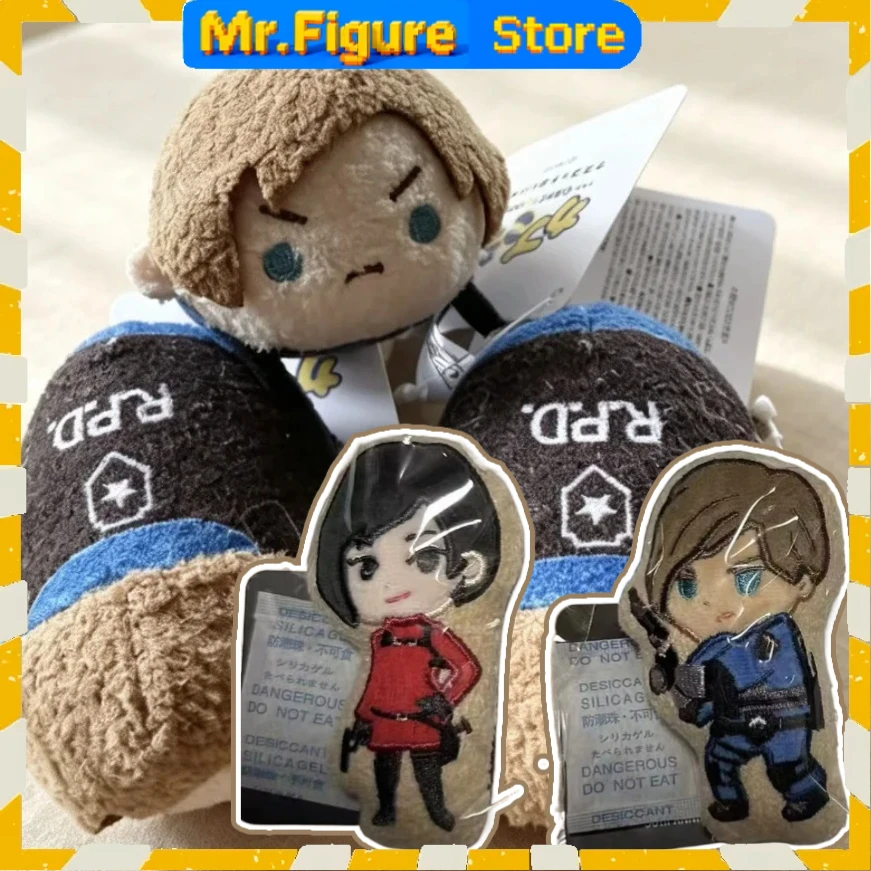 Resident Crisis Evil Ada Wong Leon S Kennedy Capcorom Q Figure Mini Cute Anime Cartoon Cute Doll Collection Decor Gift Game Fans