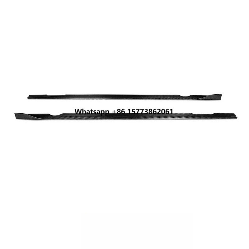 Dry Carbon Fiber Parts Body Kit Side Skirts for W118 C118 CLA200 CLA250 CLA35 CLA45S