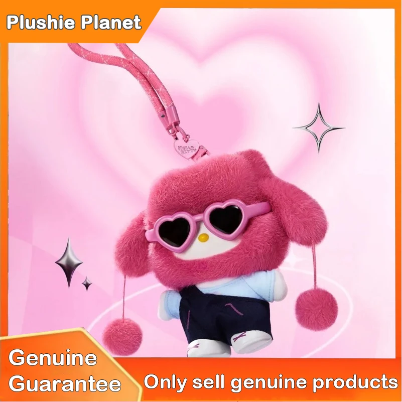 

In Stock MINISO Sanrio Characters Hello Kitty Popstar Series Blind Box Vinyl Face Plush Doll Pendant Keychain Christmas Gift