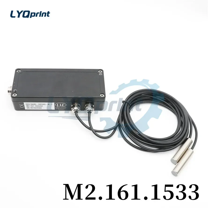 

Новый контроллер обнаружения двойного листа Heidelberg SM74 M2.161.1533 с ультразвуковым датчиком (электрическим глазом) M2.161.1533/01C для печатных машин