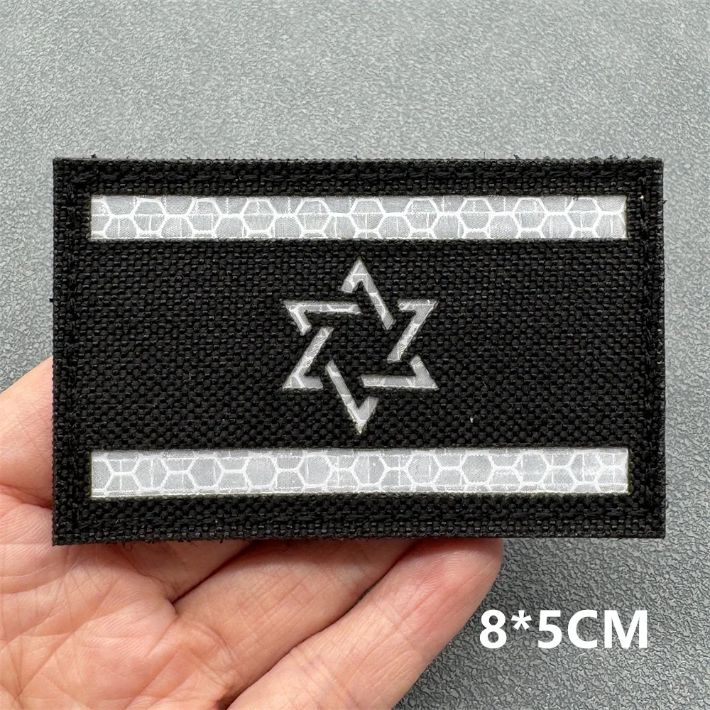 3D Taktische Patches IR Reflektierende Abzeichen auf Rucksack Weste Kleidung Laser Schneiden Embleme Haken Und Schleife Outdoor Ausrüstung – Detail 8