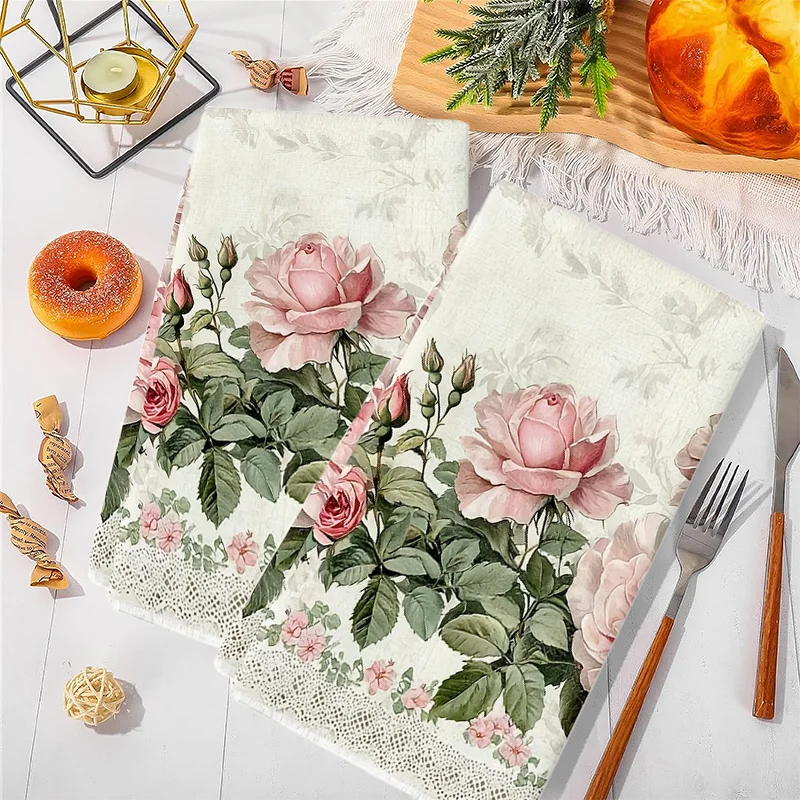 Conjunto de 2 Toalhas de Cozin - Home Cooking Cookbook avaliação e preço