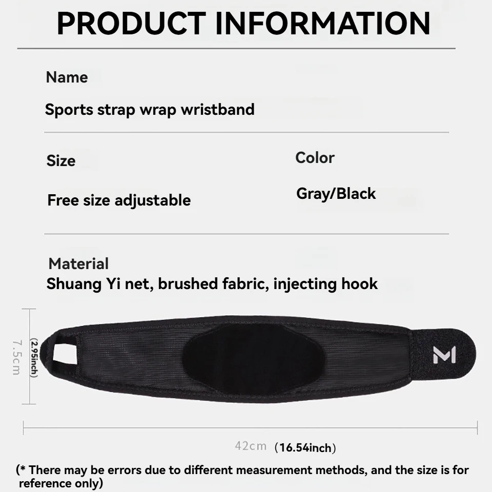 GTUBIKE 1PCS Wrist Guard Protector Wrist Pain Tendon Sheath Strain Men Women Badminton Bench Press Fitness Breathable Elastic