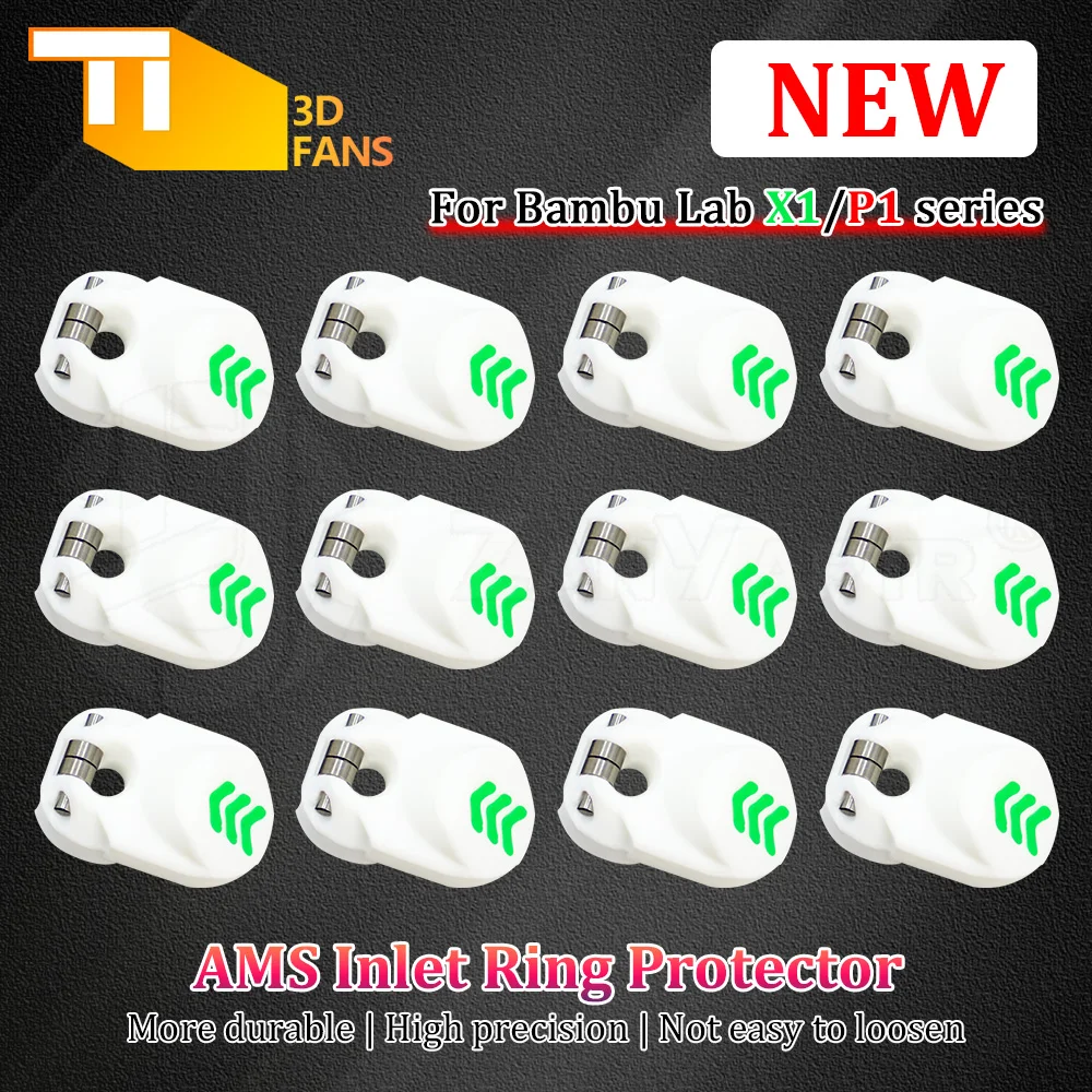 

4/8 шт. новое защитное кольцо AMS для Bambu Lab X1/P1 серии, деталь, прочная установка, простая аксессуары для 3D-принтеров