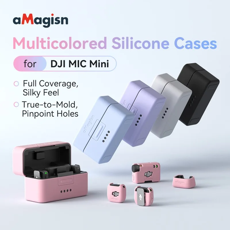 �y�Z�[�����zaMagisn DJI Mic Mini �p�V���R���P�[�X - �}�C�N�[�d�P�[�X�ی�J�o�[�A�N�Z�T���[