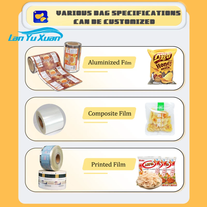 Automatic Snack Potato Chips Popcorn Banana Chips French Fries Sachet Weighing Packing Packaging Machine