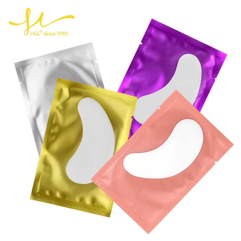 H&L Since 1990 Colorful Patches For Eyelash Extension Eye Patch for Building Eyelash Professional