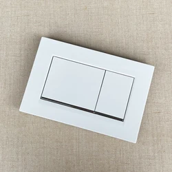 Toilet Accessories Button Button Water Tank Panel Toilet Water Tank Dual Press Switch Wall Mounted