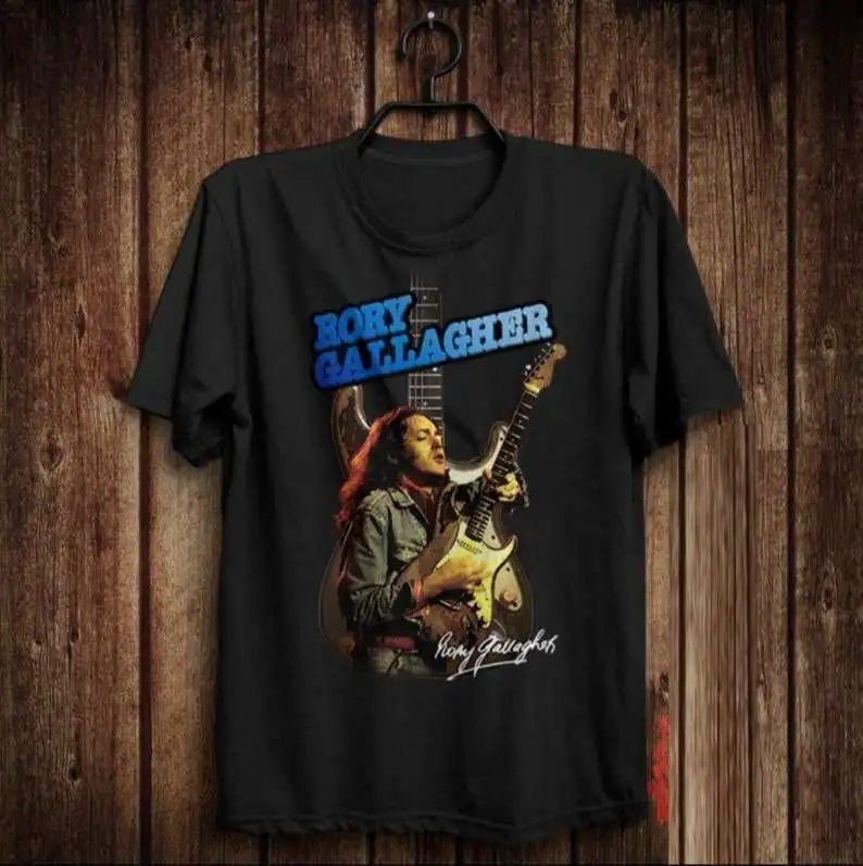 Rory Gallagher T Shirt All Size S to 5XL LL118 long or short sleeves