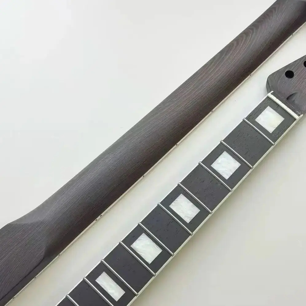 الراقية جناح الدجاج الخشب TL نمط الغيتار الرقبة 22 الحنق 9.5 بوصة نصف القطر قسط خشبية الغيتار الكهربائي استبدال الرقبة #1