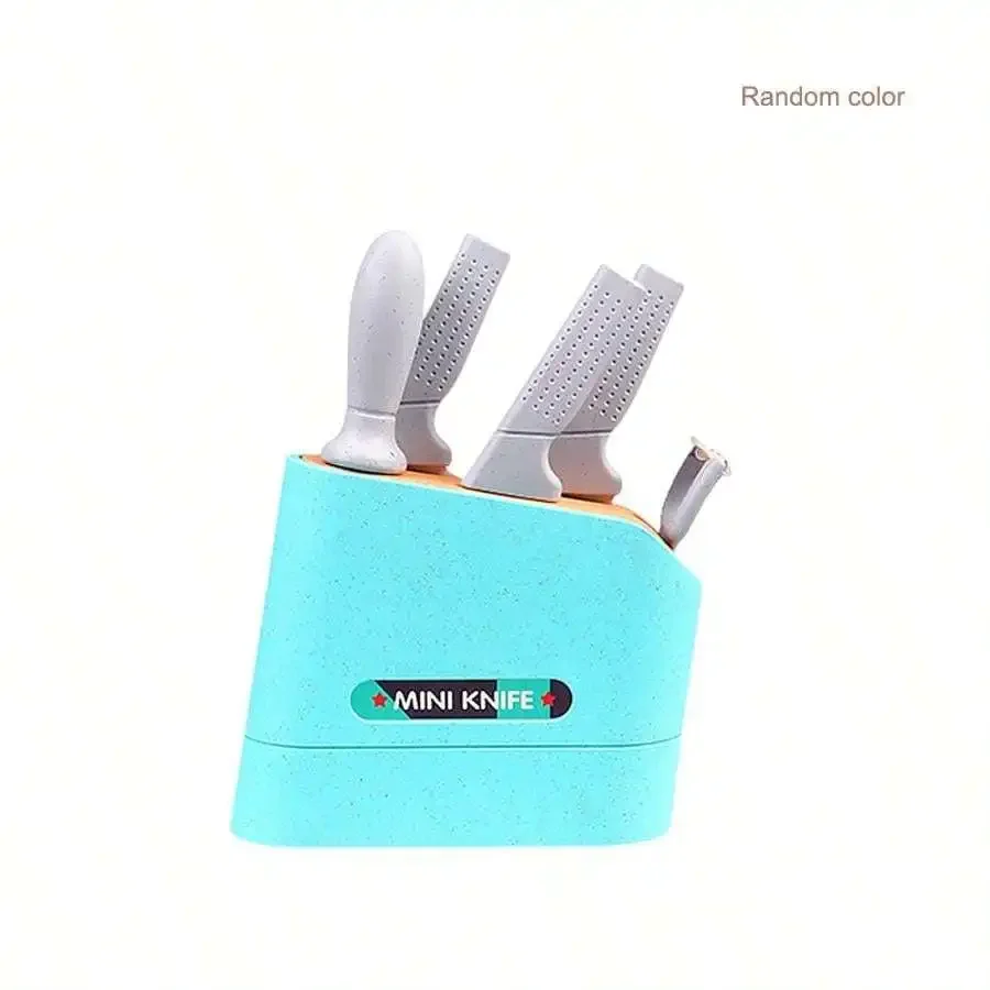 Kids' Pretend Play Kitchen Set Children's Cooking Accessories Role Play Kitchen Toys Cutting Tools for Children