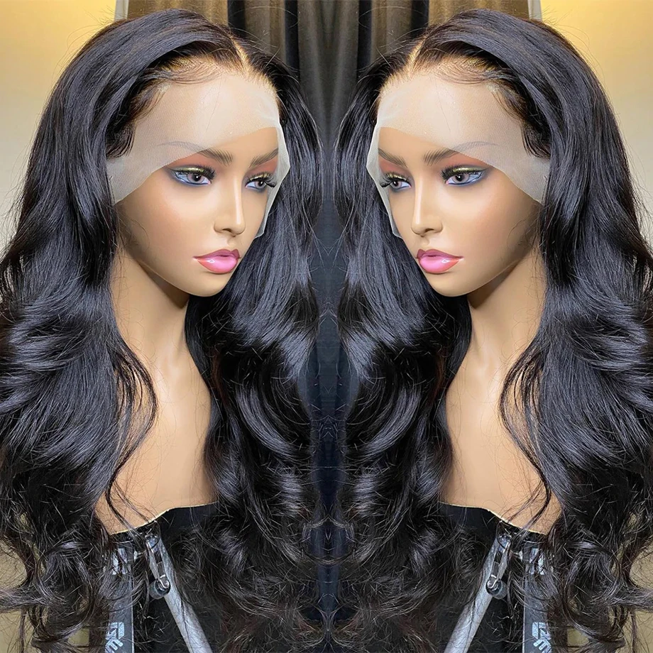 Body Wave Lace Front Wig Human Hair Wigs 13x6 Indian Wavy Hair Wigs For Women Pre Plucked 13x4 HD Lace Frontal Wig Glueless Wig