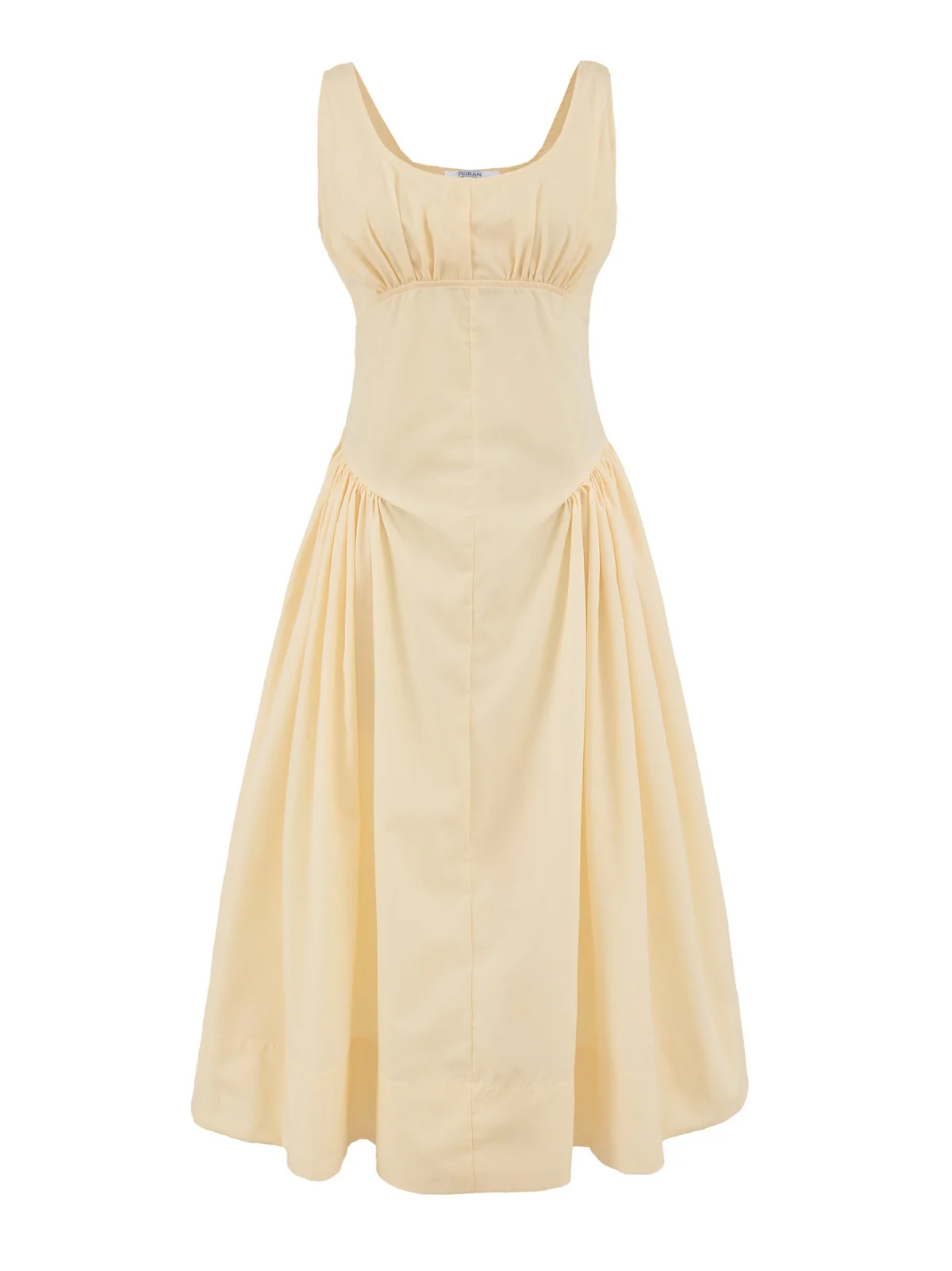 Rétro minceur Svel gilet Dr femmes Ele Midi longueur sangle Dr français Sle taille haute coton robe usage quotidien